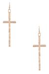 Metal Cross Earrings