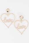 I am Love Earrings