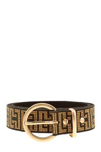 Rhinestone Printed Belt