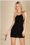 Stretch Knit Sleeveless Mini Dress