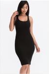 RIBBED BODYCON TANK DRESS